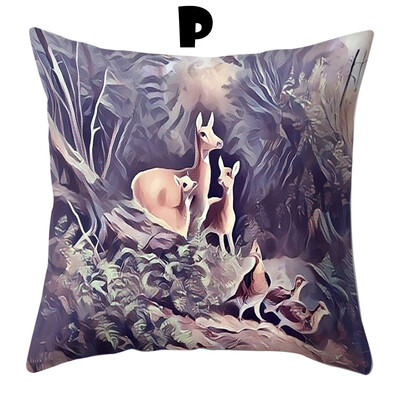

〖Follure〗Cotton Linen Christmas Pillow Case Sofa Car Throw Cushion Cover Home Decor