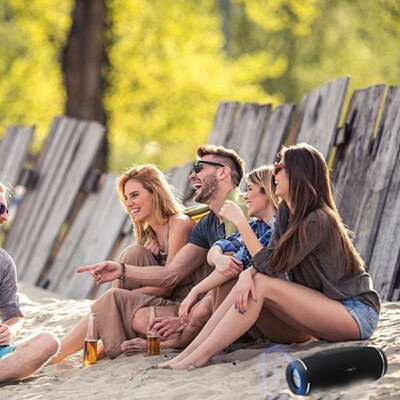 

H27 Outdoor BT Speaker Portable Dual Horn Waterproof Speakers Wireless Subwoofer Sound Box