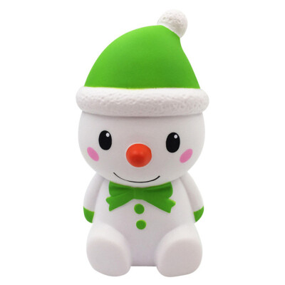 

Siaonvr Simulation Christmas Snowman Scented Stuffed Slow Rising Toys Stress Relief Toy