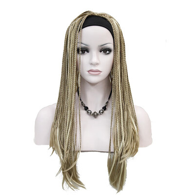 

StrongBeauty Long Braided Box Braids Wig Full Coverage Synthetic Wigs COLOUR CHOICES
