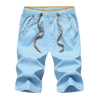 

Tailored Mens Summer Leisure Sports Five-cent Trousers Cotton Belted Beach Short Pants