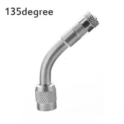 

1pcs Car Motorcycle Metal Tire Valve Stem Extension with 45 90 135 Degree Adaptor for motorcycle automobile Electric vehicles