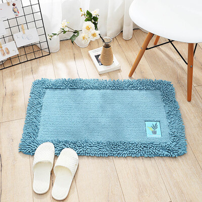 

Gobestart Super Absorbent Bath Mat Thick Anti-slip Kitchen Bathroom Floor Rug Doorway Pad