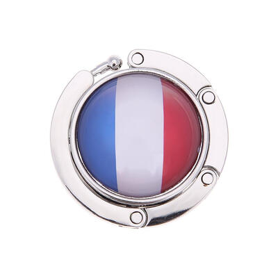 

Football World Cup Portable Metal Handbag Hook Hanger Foldable Table Holder