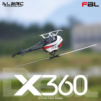 

ALZRC X360 FBL 6CH 3D Flying RC Helicopter Super Combo with 2525 Motor V4 50A Brushless ESC Servo&Gyro