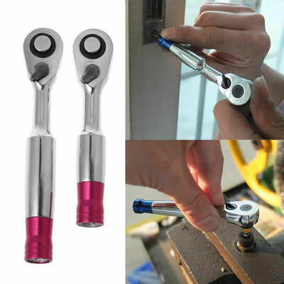 

14 Inch Mini Drive Torque Wrench Ratchet Single Ended For Bicycle Repair Tool