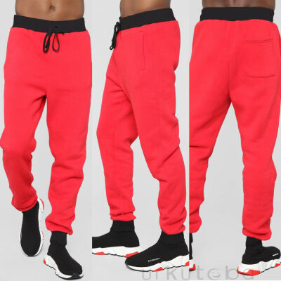 

Mens Sport Trousers Sweat Pants Jogging Joggers Tracksuit Hiphop Casual Bottoms