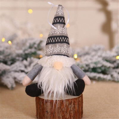 

Gobestart Christmas Decoration Creative Forest Doll Christmas Tree Pendant