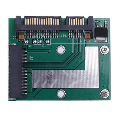 

5cm Half Height mSATA Mini PCI-e SSD to 25in SATA3 Converter Adapter Card