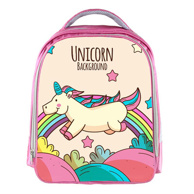 

Unicorn Cartoon Primary School Girl School Bag 1-2-3 Grade Student Backpack Comfortable Shoulder Bag