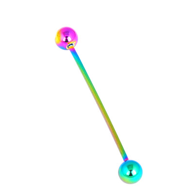 

Ear Bone Ear Studs Long 1PC Stainless Steel Ear Studs Chic Colorful Stainless Steel Newest Ear Bone Needle Earring Needle