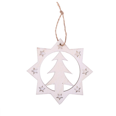 

Toponeto DIY Wooden Pendant Ornaments for Christmas Tree&Party Decorations