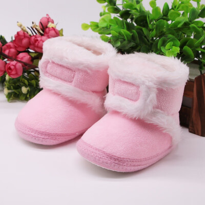 

Winter Baby Boy Girl Cotton Boots Casual Shoes First Walkers Newborn Cute Non-slip Soft Sole Shoe