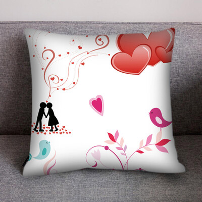 

Siaonvr Print Pillow Case Polyester Sofa Car Cushion Cover Home Decor