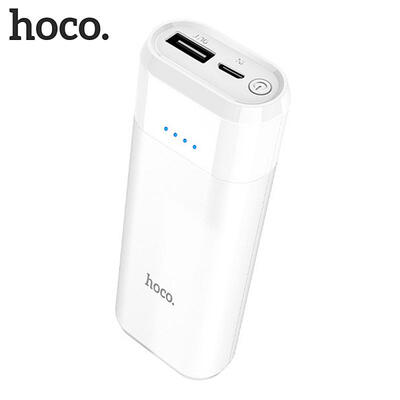 

HOCO B35A Mini Portable USB Mobile Power Bank 5200mAh External Power Charger For Mobile Phone