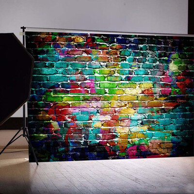 

Siaonvr Vinyl Wood Wall Floor Photography Studio Prop Backdrop Background 5x3FT E