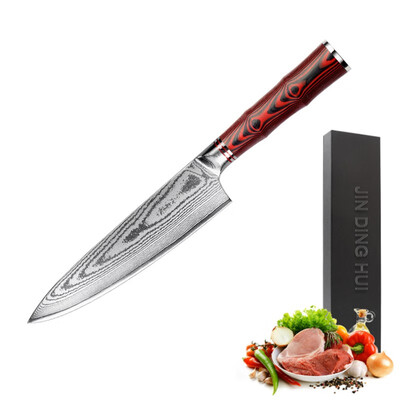 

Damascus kitchen knife