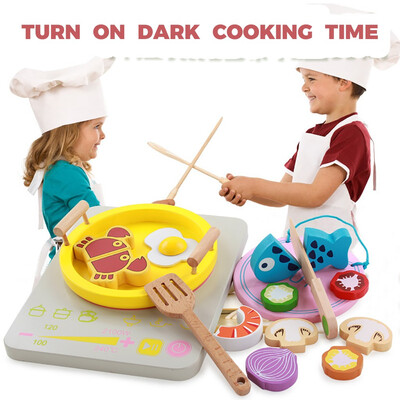 

Siaonvr Kids Pretend Kitchen Hot Pot Set Pot Cooker Kitchen Toy Kids Gift