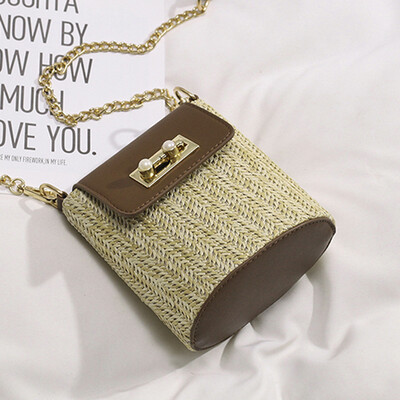 

New Fairy Beach Resort Pearl Lock Crossbody Bag for Summer 2019