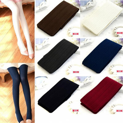 

New Ladies Over The Knee Thigh High Womens Stretch Girls Socks ONE Sizes