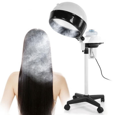 

Greensen Salon Spa Hair Steamer Rolling Stand Hooded Hair Coloring Perming Conditioning Steamer