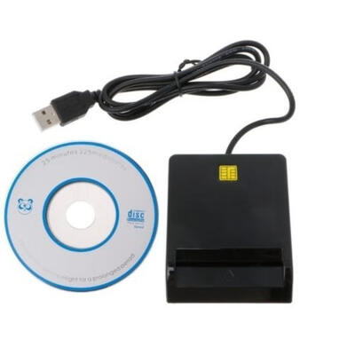 

USB 20 Smart Card Reader Adapter EMV USB Common Access For SIMATMICID Card A
