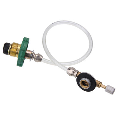 

Camping Propane Refill Adapter Lp Gas Flat Cylinder tank Coupler Adapter 19