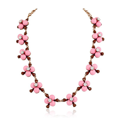 

2015 Statement Necklace Collier Choker Chain Ceramic Flower Necklace Fashion Necklaces & Pendants Jewelry For Women N2257