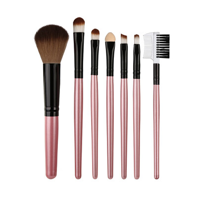 

〖Follure〗7 Pcs Wood Makeup Brush EyeShadow Brush Cosmetics Blending Brush Tool