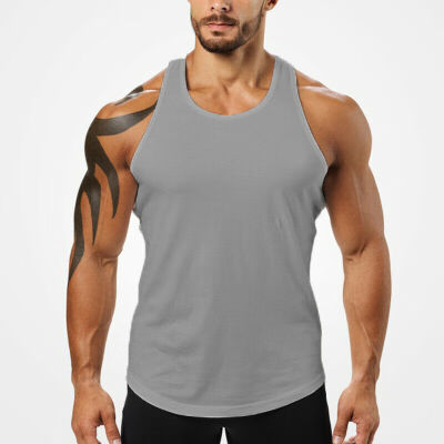 

Mens Bodybuilding Stringer Tank Top Y-Back Gym Workout Sports Vest Shirt Clothes