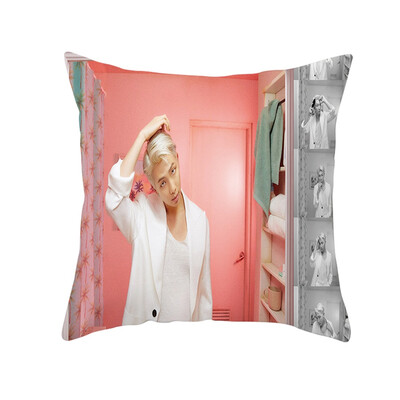 

Kpop BTS New Album MAP of The Soul Persona Concept Square Throw Pillow Cover Pillowcase Photo Printing