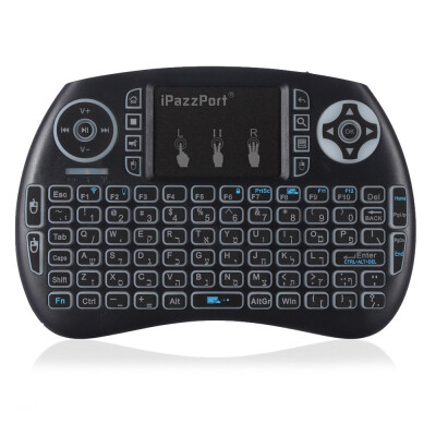 

iPazzPort Wireless Mini Hebrew Keyboard with Touchpad for Smart TV Linux Mac