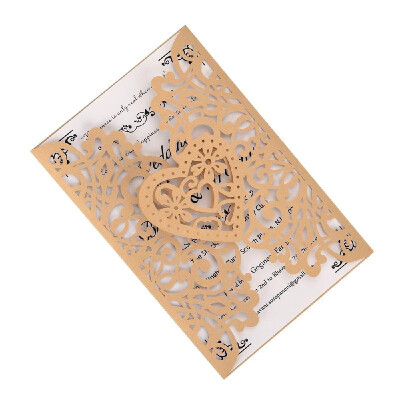 

10Pcs Pearl Paper Floral Invitation Cards Invitation Holders for Wedding Birthday Party Anniversary