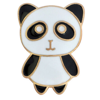 

High Quality Cartoon Cute Enamel Pin Penguin Panda Animal Pins Anime Icons Womens Brooches Badge Jacket Hat Jewelry Brooches
