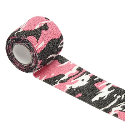 

Waterproof Roll Camo Stealth Tape Outdoor Hunting Tape Camouflage Self-adhesive Non-woven Fabric Bandage Tapes Cloths