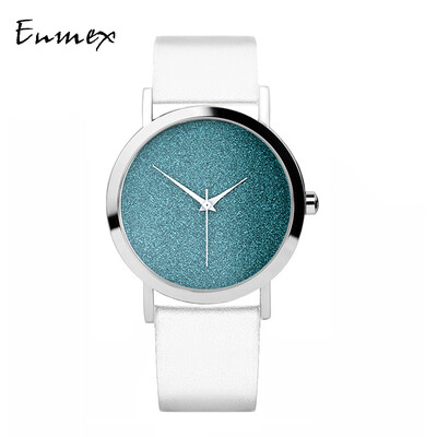 

Enmex Water Green Ice Blue Star Temperament Womens Watch Beautiful Simple Design Watch