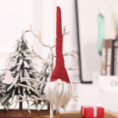 

Gobestart Santa Claus Decoration Doll Christmas Tree Door And Window Creative Pendant