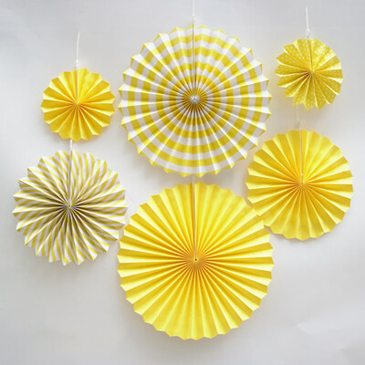 

Paper Fan Flowers Wedding Baby Birthday Party Garland Tissue Paper Decoration