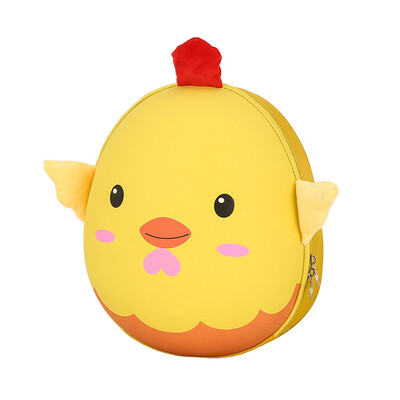 

Tailored Children Kids Boys Girls Fashion Cute Cartoon 3D Chick Shoulder Backpack Bags