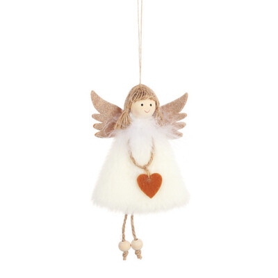 

Kawaii Christmas Tree Decoration Special For Home Snowman Angel Ornament Small Gift Dolls Christmas Ornaments