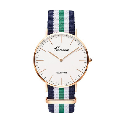 

Geneva Canvas Band Watch Men Women Fashion Sport Casual Wrist Watch Unique Business Quartz Watches