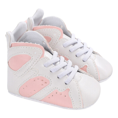 

Toddler Girls Boys up Crib Shoes Prewalker Sneakers