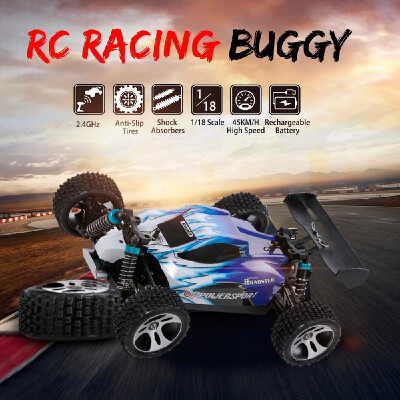 

Wltoys A959 118 RC Car 24Ghz Off Road RC Trucks 4WD 45KMH High Speed Vehicle Racing Buggy Car RTR