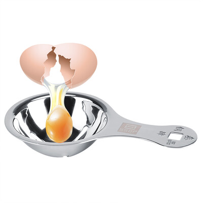 

SSGP 304 Stainless Steel Egg Yolk Eggs White Separator Divider Tool Filter Kitchen Gadget Egg Separator Egg Yolk Separator
