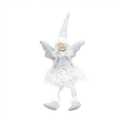 

Siaonvr Christmas Angel Doll Christmas Long Feet Doll Decoration Home Party Ornament