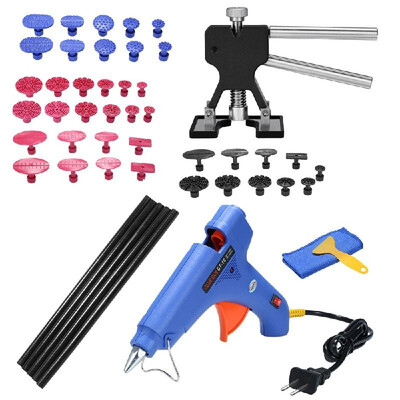 

49pcs Auto Car Body Paintless Dent Puller Dent Lifter Repairing Removal Hail Glue Machine Tools Kit