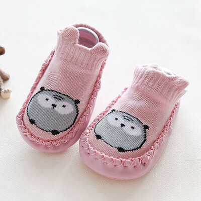 

Baby Kids Toddler Cartoon Socks Anti-slip Sock Shoes Boots Floor Slipper Socks