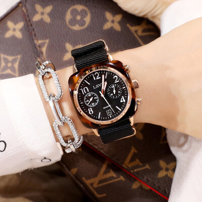 

Watch woman ins style simple temperament network celebrity same style student waterproof 2019 new Korean version fashion lady tide