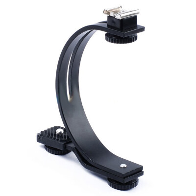 

C-Shape Bracket for Flash LED Video Light DC DSLR SLR Camera Mini Camcorder