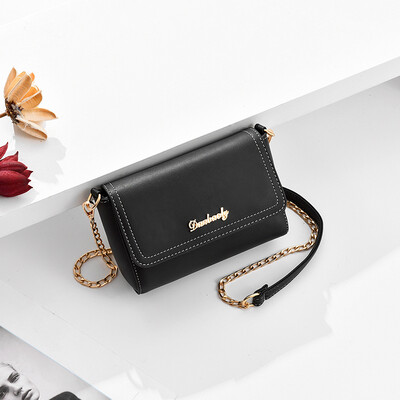 

Shangxin Female Summer Korean Chain Bag with One Shoulder Oblique Span&100 Sets of Simple Fashion Square Bag